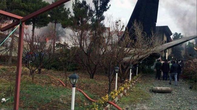 Cargo plane with 16 on board crashes in Iran