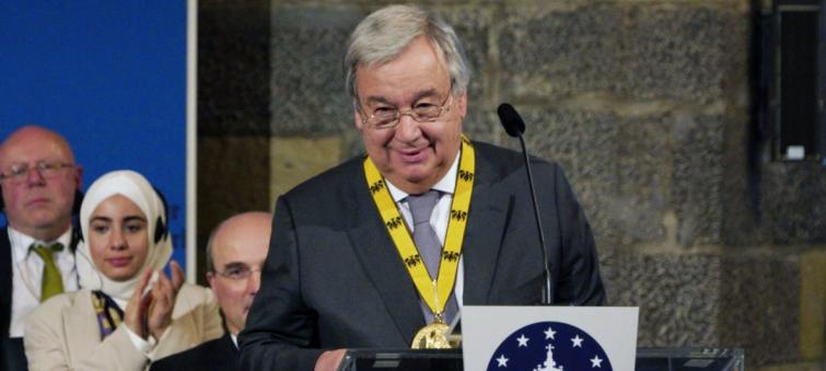 A â€˜strong and united Europeâ€™ has never been more needed, declares UN chief Guterres