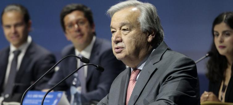 Itâ€™s time we took a seat â€˜at your tableâ€™: Guterres calls on world youth to keep leading climate emergency response