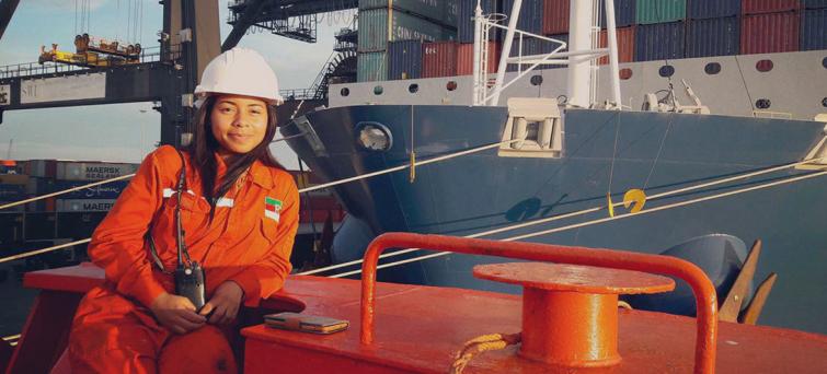 UN shipping agency urges more women to climb aboard, fuel sustainable growth