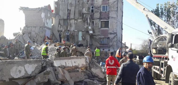 WHO working to save lives following powerful earthquake in Albania
