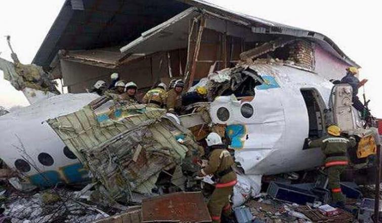 Plane crash in Kazakhstan kills 14, 35 injured