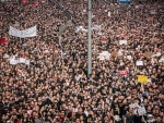 Hong Kong police make 6 arrests over 'Unlawful Assembly' after weekend protests