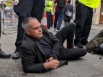 Englandâ€™s Green Party co-leader arrested in London for defying protest ban