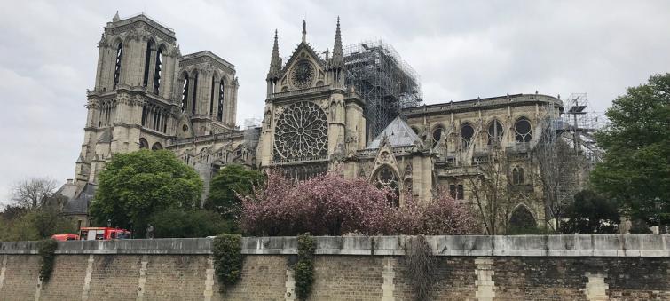 France's Macron pledges to rebuild Notre Dame Cathedral within five years