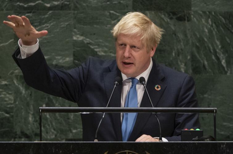 UKâ€™s Johnson warns of dystopian digital future, calls on UN to set global standards for emerging technologies