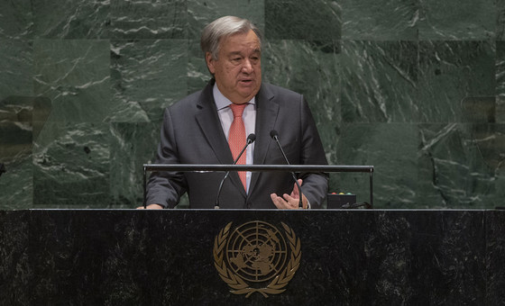 In 'world of disquiet', UN must deliver for the people, Guterres tells General Assembly