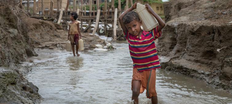 'There has never been a more urgent time,' to safeguard children's right to safe water and sanitation, says UNICEF