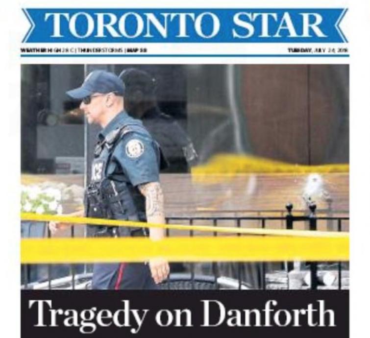 Toronto plans vigil for the victims of the Danforth shooting one year ago