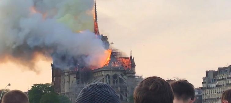 UN chief 'horrified' as Notre Dame burns