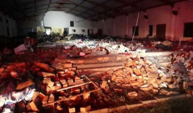 South Africa: 13 killed as church wall collapses during Easter service