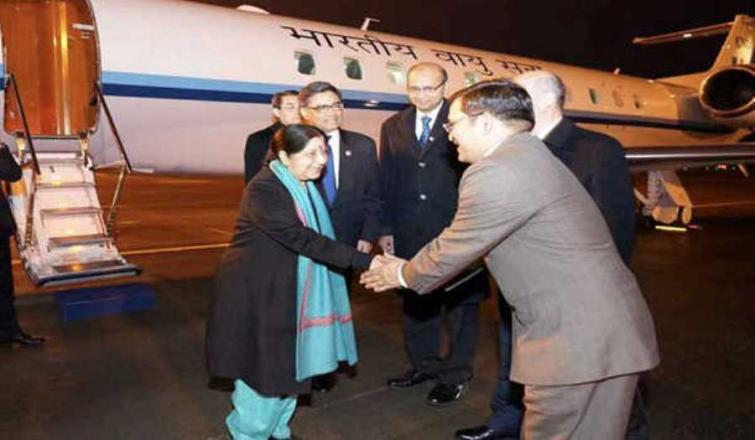 On first overseas visit after Balakot strike, Sushma Swaraj holds talks with Chinese counterpart