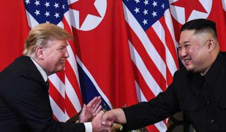 Trump, Moon, Kim make history by meeting in Demilitarised zone