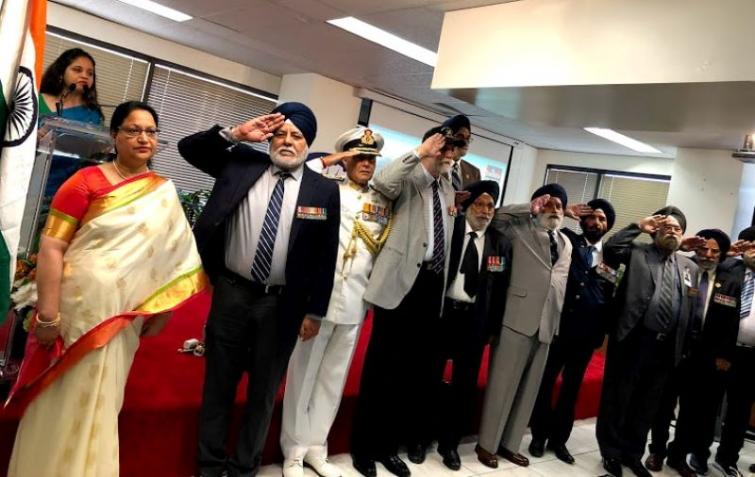 Cons Gen of India Toronto commemorates 73rd Independence Day of India
