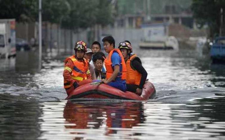 Death toll in China floods rises to seven, 4 missing