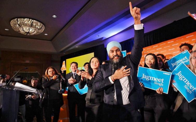 Canada: NDP leader Jagmeet Singh wins Burnaby race, becomes MP