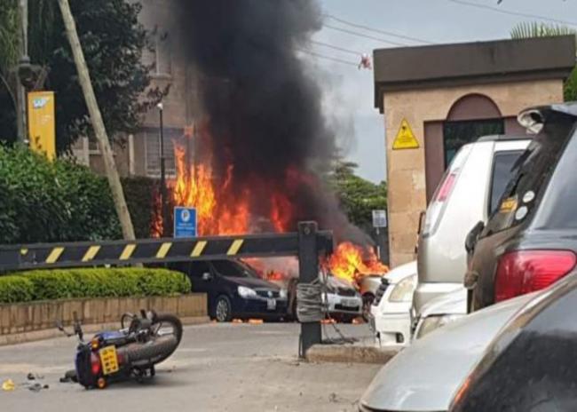 One killed in upscale Nairobi hotel attack as Kenyan authorities fight to regain control from al-Shabab terrorists 