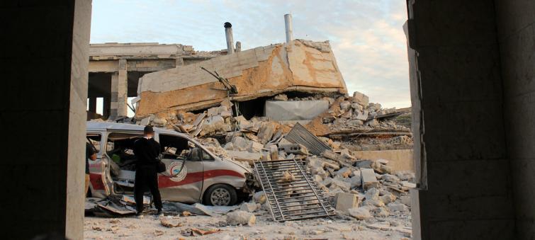 Hospitals among seven health centres attacked in Syriaâ€™s north-east