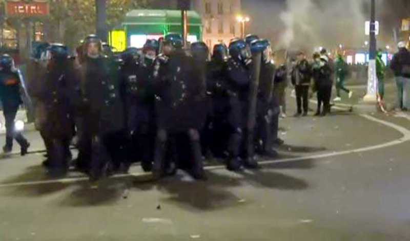 Sixty-two police personnel injured during France protests: Reports
