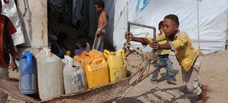 Funding shortfall affecting critical water, sanitation services in Yemen