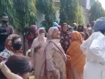 As youths lose jobs in Pakistan amid COVID-19 lockdown, their families protest outside Punjab Governor's house