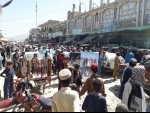 Pashtuns from Afghanistan protest against Pakistan and Punjabi Taliban globally
