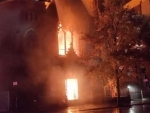 US: Fire breaks out in New York Middle Collegiate Church