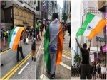 'Because India Is Fighting China. So India Is My friend!': Hong Kong pro-democracy protester who wrapped himself in Tricolour