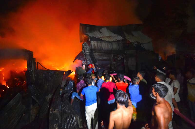 Bangladesh: 70 shanties gutted in Kalyanpur fire, 2 injured 