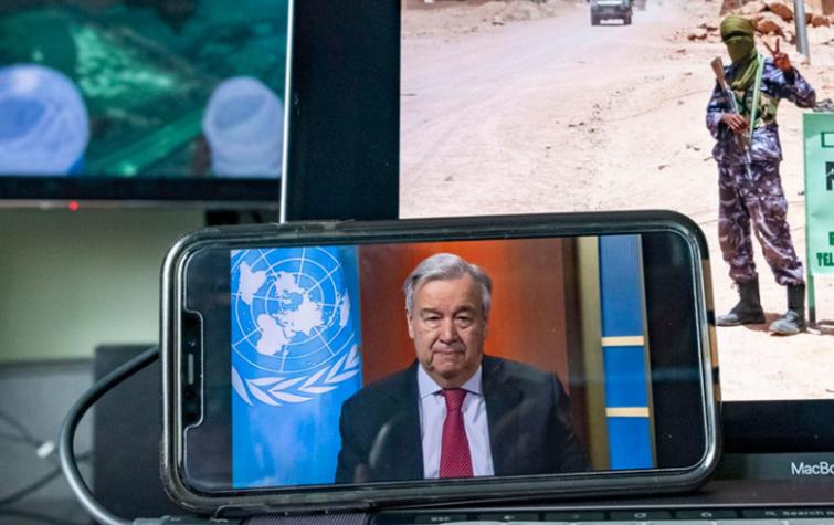 UN chief urges unity in mobilizing â€˜every ounce of energyâ€™ to defeat coronavirus pandemic