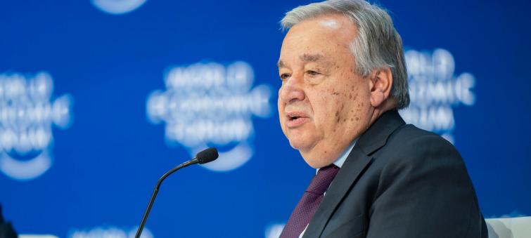 At Davos, UN chief urges â€˜big emittersâ€™ to take climate action