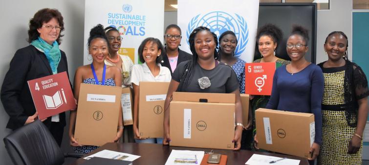 Coding in Namibia: UN supports young womenâ€™s computing career dreams