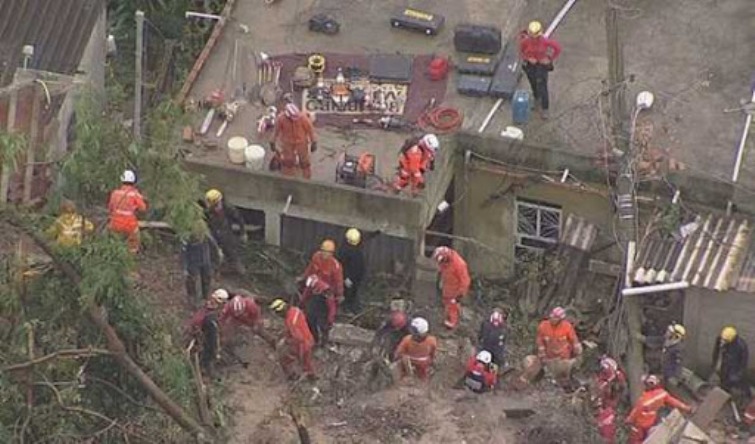 Seven dead, 16 missing after heavy rains lash SE Brazil