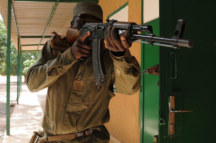 Five soldiers killed in roadside explosion in Burkina Faso