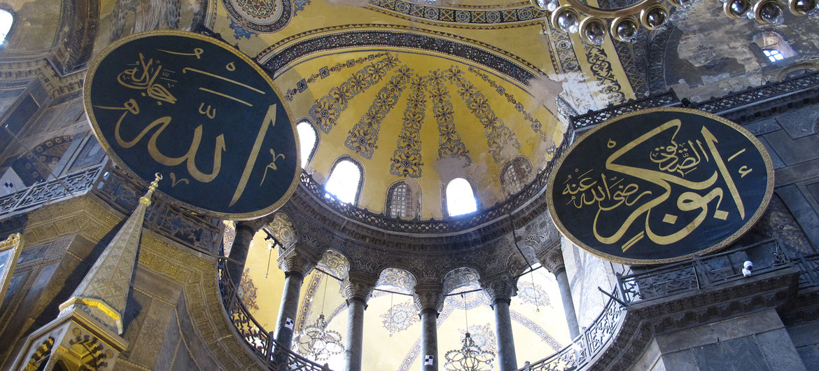 Keep Turkey’s Hagia Sophia ‘a space for meeting of cultures’, UN rights experts urge