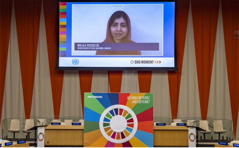 Sustainable Development goals are ‘the future’ Malala tells major UN event, urging countries to get on track