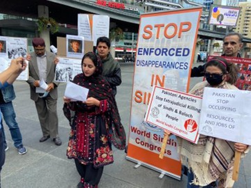 Canada: Baloch activists protest against Pakistani atrocities