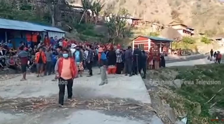Nepal: Chinese defy COVID-19 lockdown, clash with locals in Lamjung
