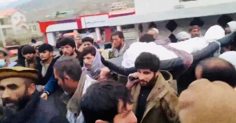 Afghanistan: Hundreds protest against Taliban in Panjshir over murder of a young man