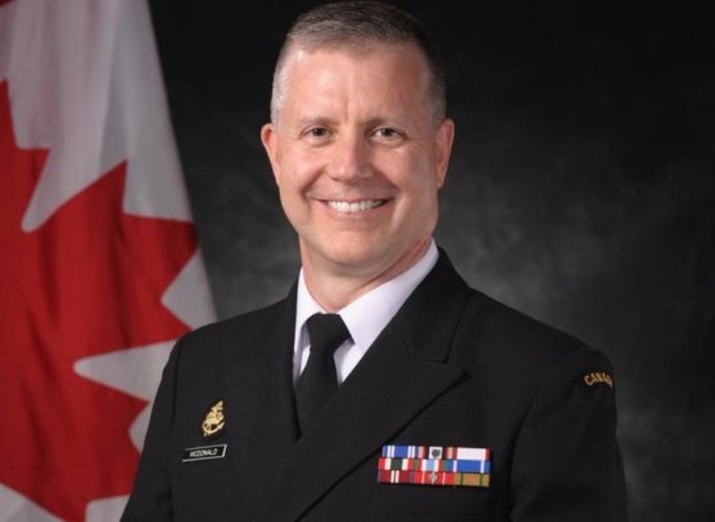 Canada's top defense Admiral Art McDonald voluntarily steps aside amidst investigation