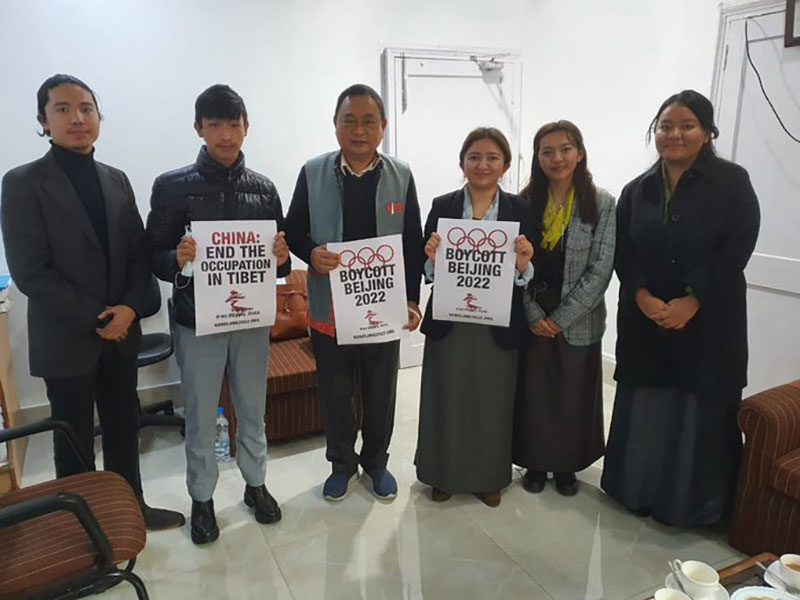 Bike rallies by exiled Tibetans call for boycott of 2022 Beijing Winter Olympics