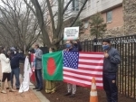 1971 genocide: Bangladeshi-Americans demonstrate outside Pakistan Embassy in Washington
