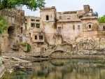 Pakistan authorities try to refill Katas Raj Temple pond to cover up its deplorable condition