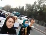 Afghanistan: Women protest on streets of Kabul against Taliban over closure of schools for girls