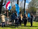 Hague: Pro Uyghur body stages demonstrate outside Chinese Embassy