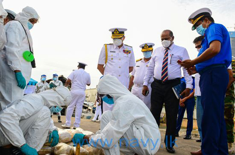 Sri Lankan Navy seizes over Rs 600 million worth drugs, role of Pakistan ISI suspected