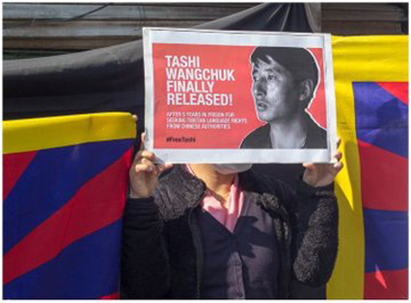 China releases Tibetan activist Tashi Wangchuk