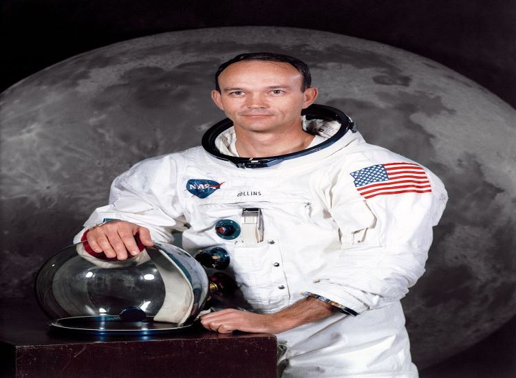 Portrait of Michael Collins taken three months before Apollo 11