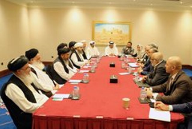 Senior leaders of Afghan government, Taliban hold talks in Doha