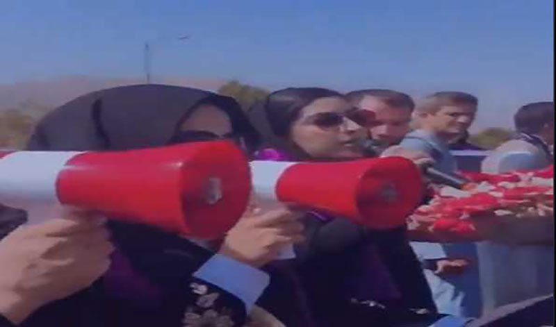 Taliban members use tear gas to disperse women rights rally in Kabul